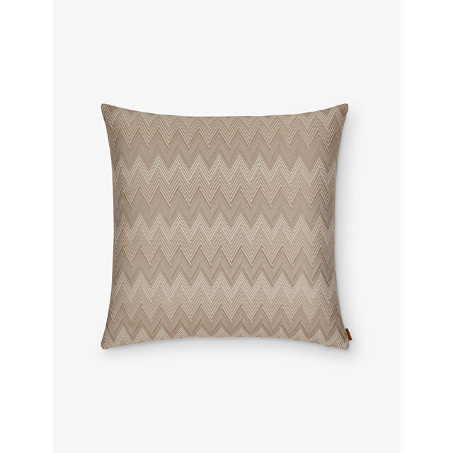 Missoni Home Brest Zigzag-Pattern Woven Cushion 50cm x 50cm - image 1