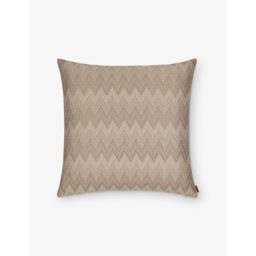Missoni Home Brest Zigzag-Pattern Woven Cushion 50cm x 50cm - thumbnail 1