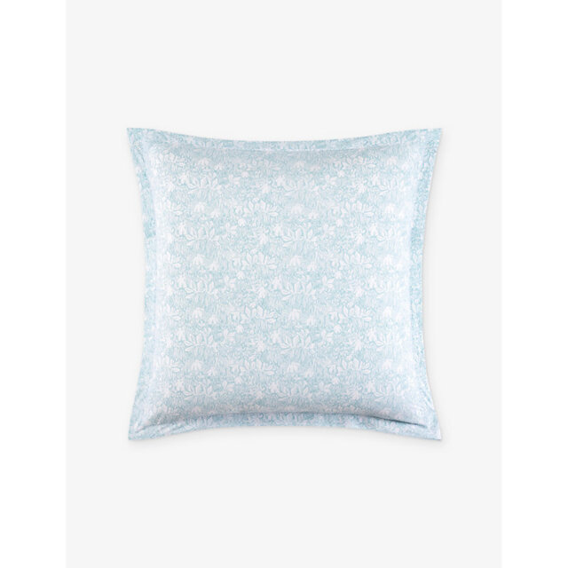 Yves Delorme Capri Floral-Print Cotton-Sateen Oxford Pillowcase 65cm x 65cm - image 1