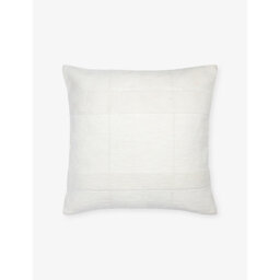 The White Company Dayton Medium Square Cotton Cushion - thumbnail 1