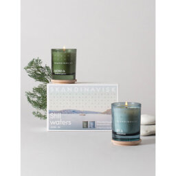 Skandinavisk Still Waters Scented Candle Gift Set 65g x 2 - thumbnail 2