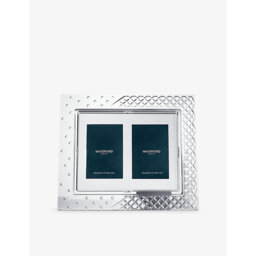 Waterford Celebrations Crystal Double-Mount Photo Frame 8” x 10”