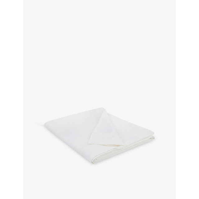 The White Company Cavendish Cotton Emperor Flat Sheet 320cm x 290cm - image 1