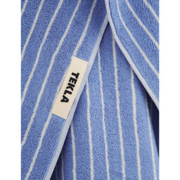 Tekla Striped Cotton Bath Towel 70cm x 140cm - thumbnail 2