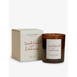 Plum And Ashby Sandalwood & Labdanum Soy-Wax Candle 220g - thumbnail 1