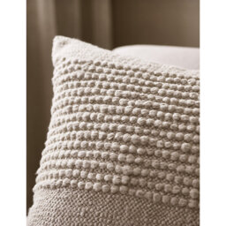 The White Company Merion Hand-Woven Square Cotton Cushion 60cm x 60cm - thumbnail 2