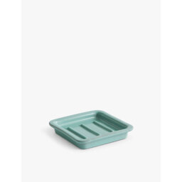 Hay Square-Shape Glazed Terracotta Soap Dish