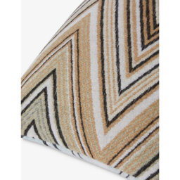 Missoni Home Plume Zig-Zag Wool-Blend Cushion 60cm x 60cm - thumbnail 2