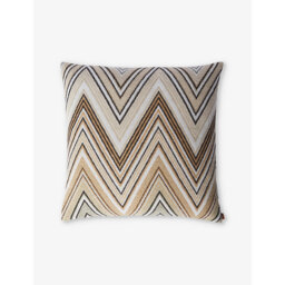 Missoni Home Plume Zig-Zag Wool-Blend Cushion 60cm x 60cm - thumbnail 1