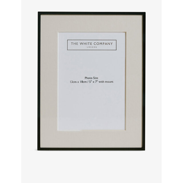 The White Company Matte Metal Photo Frame 15cm x 19.5cm - image 1