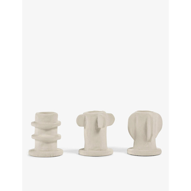 Serax 02 Molly Stoneware Candle Holders Set Of Three - image 1