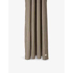 Ferm Living Chambray Striped Cotton Shower Curtain 205cm
