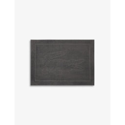 Lacoste Casual Logo-Embroidered Cotton Bath Mat 55cm x 80cm