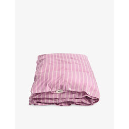 Tekla Percale Striped Double Cotton Duvet Cover - thumbnail 1