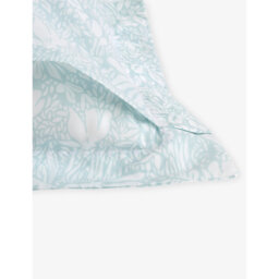 Yves Delorme Capri Floral-Print Cotton-Sateen Oxford Pillowcase 50cm x 75cm - thumbnail 2
