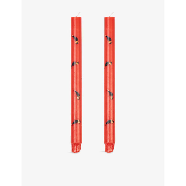 Seletti Revolver Set Of Two Wax Candles 27cm - image 1
