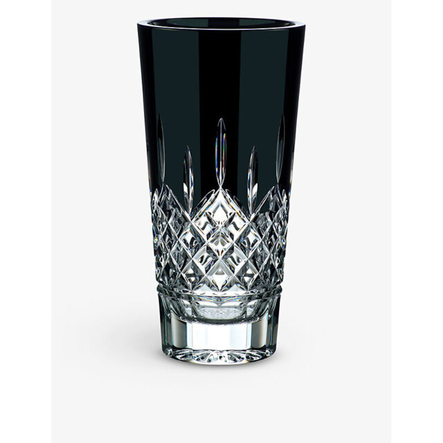 Waterford Lismore Black Crystal Vase 30cm - Need Dimensions - image 1