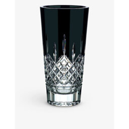 Waterford Lismore Black Crystal Vase 30cm - Need Dimensions