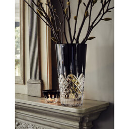 Waterford Lismore Black Crystal Vase 30cm - Need Dimensions - thumbnail 2