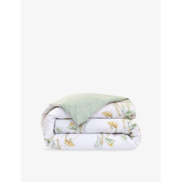 Yves Delorme Pollen Floral-Print Cotton-Batiste Duvet Cover - thumbnail 1