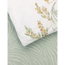 Yves Delorme Pollen Floral-Print Cotton-Batiste Duvet Cover - thumbnail 2