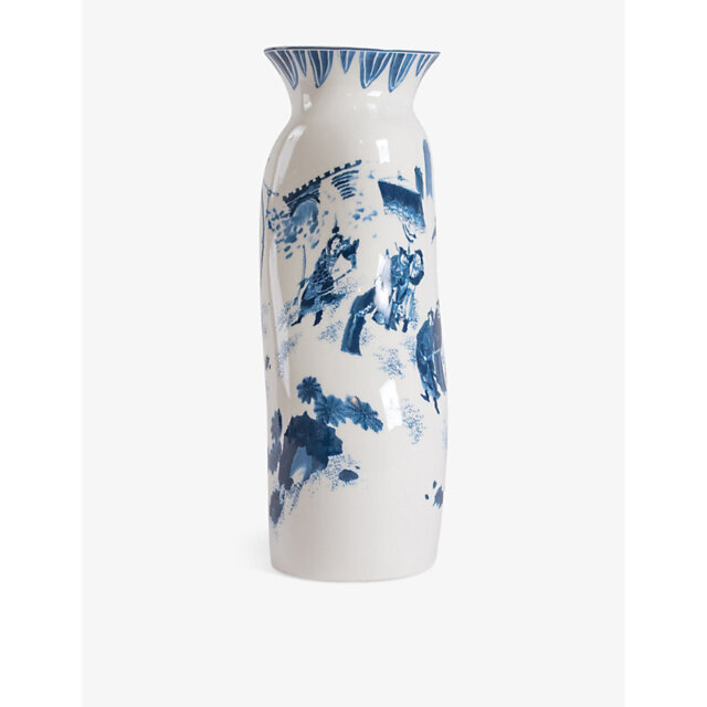 Diesel Living With Seletti Classics On Acid King Wen Porcelain Vase - image 1