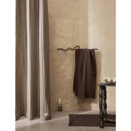 Ferm Living Chambray Cotton Shower Curtain 205cm - thumbnail 2