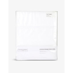 The White Company Symons Egyptian-Cotton Flat Sheet