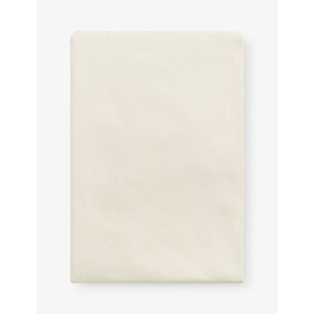 Tekla Percale King Fitted Cotton Sheet - image 1