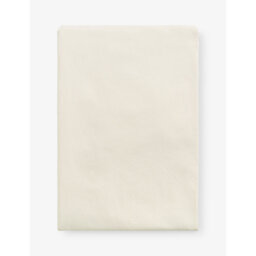 Tekla Percale King Fitted Cotton Sheet