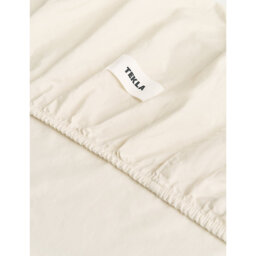 Tekla Percale King Fitted Cotton Sheet - thumbnail 2