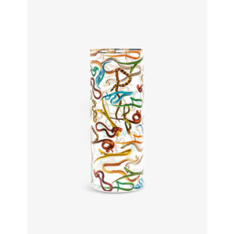 Seletti Wears Toiletpaper Snakes Cylindrical Glass Vase 50cm - thumbnail 2