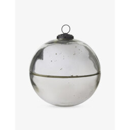 The White Company Winter Mercury Bauble Scented Mineral-Wax Candle 250g - thumbnail 1