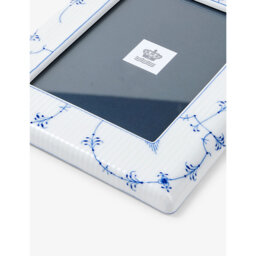 Royal Copenhagen Blue Fluted Plain Porcelain Picture Frame 21cm - thumbnail 2