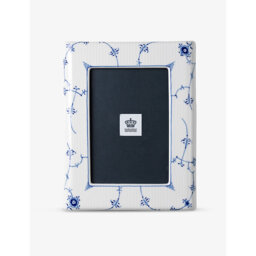 Royal Copenhagen Blue Fluted Plain Porcelain Picture Frame 21cm
