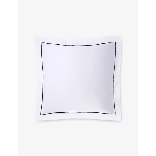 The White Company Savoy Oxford Square Single Cotton Pillowcase - image 1