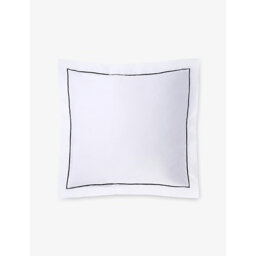 The White Company Savoy Oxford Square Single Cotton Pillowcase
