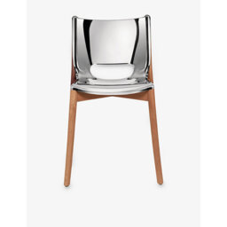 Alessi Poêle Steel and Beech-Wood Chair - thumbnail 1