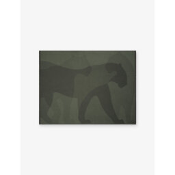 Panthère De Cartier Wool and Cashmere-Blend Blanket 190cm x 140cm - thumbnail 1