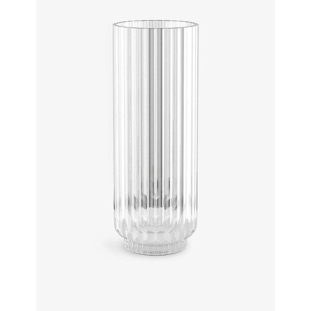 Georg Jensen Bernadotte Round Glass Vase 22.5cm - image 1