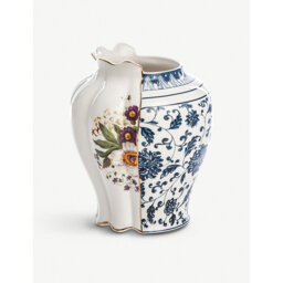 Seletti Hybrid Melania Bone China Porcelain Vase 23cm
