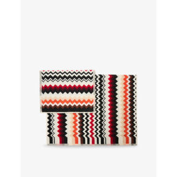 Missoni Home Zigzag-Pattern Cotton-Terry Towels Set Of Two - thumbnail 2