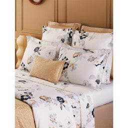 Yves Delorme Souvenir Silk Cushion Cover 33cm x 57cm - thumbnail 2