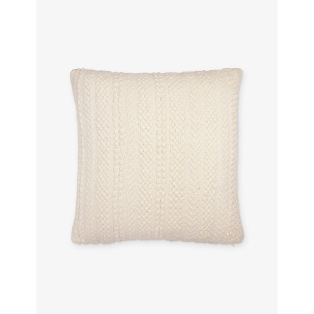 The White Company Napier Large Square Cotton Cushion - image 1