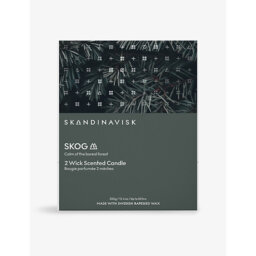 Skandinavisk Skog Two-Wick Scented Rapeseed-Wax Candle 350g - thumbnail 2