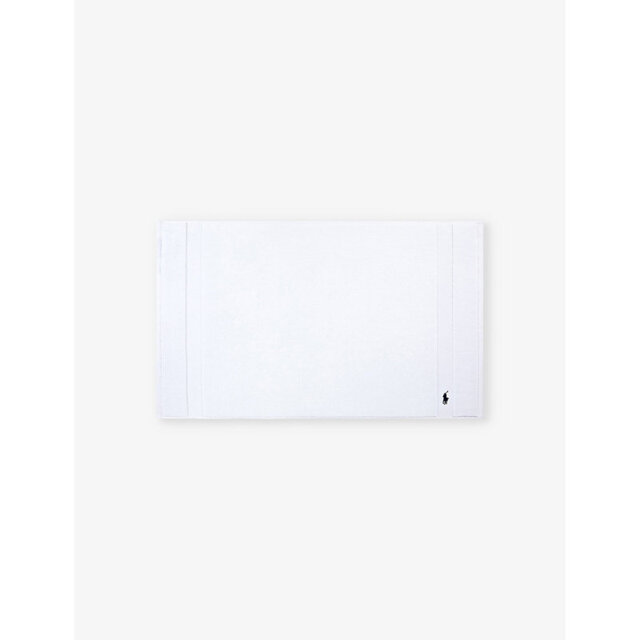 Ralph Lauren Home Polo Player-Embroidered Cotton Bath Mat 55cm x 90cm - image 1