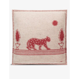Panthère De Cartier Merino Wool and Cashmere Cushion 50cm x 50cm - thumbnail 1