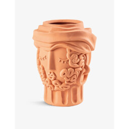 Seletti Antonio Aricò Magna Graecia Man Terracotta Vase 25cm - thumbnail 1