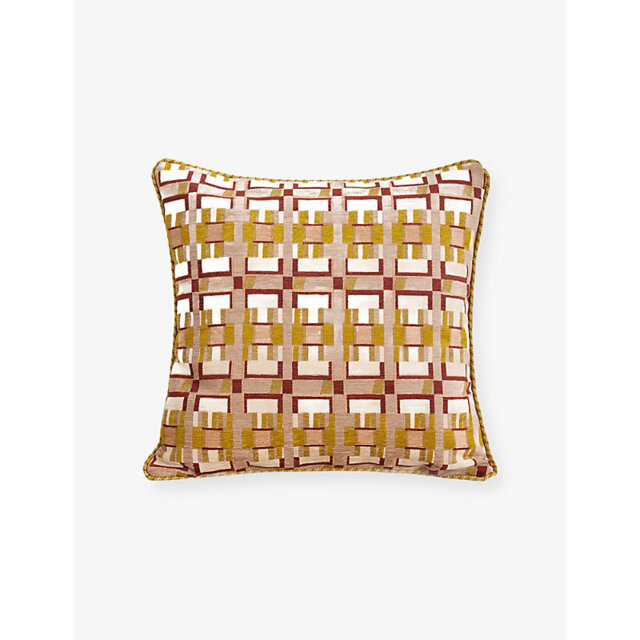 Soho Home Jasper Square Jacquard Woven Cushion 50 x 50cm - image 1