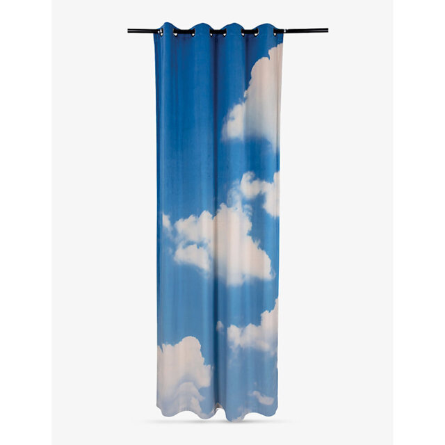 Seletti x Toiletpaper Cloud-Print Woven Curtains 280cm - image 1